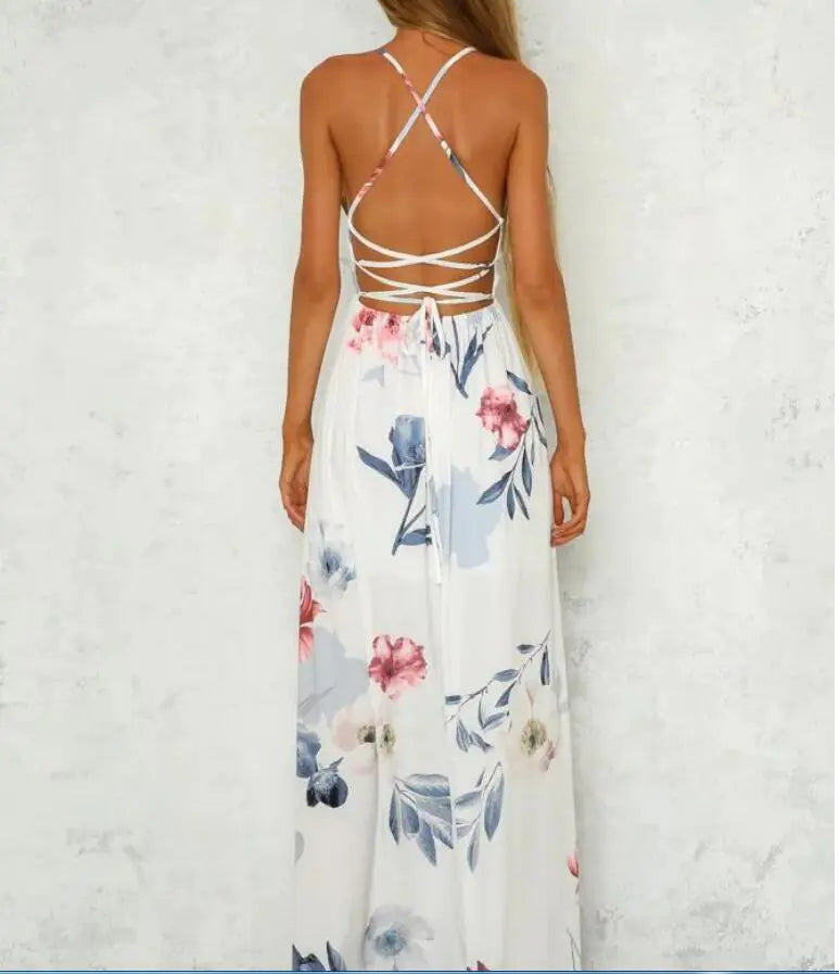 Sexy Summer Holiday Long Dress, Women's clothing