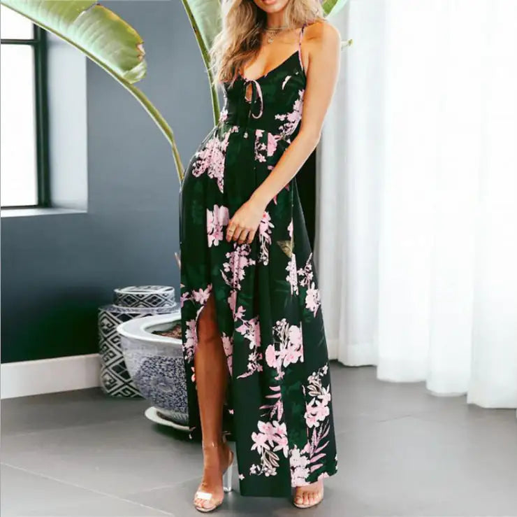 Sexy Summer Holiday Long Dress, Women's clothing