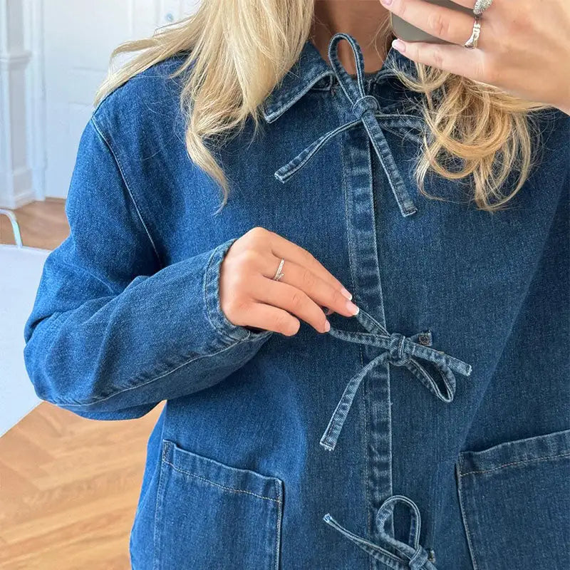 Chic Denim Top