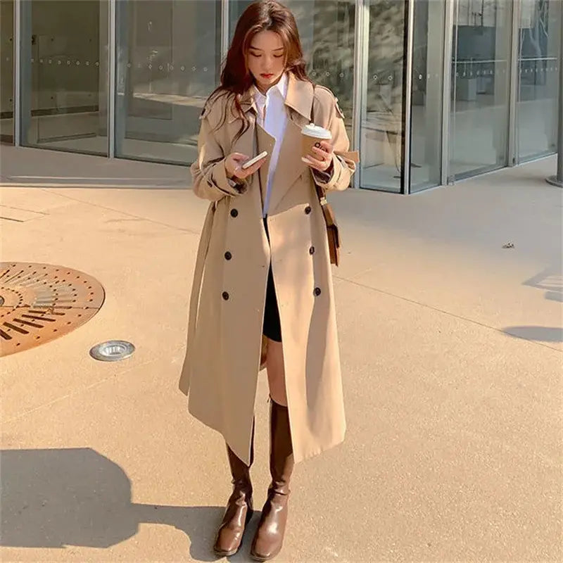 Streetwear Loose Trench Coat